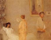 詹姆斯 阿伯特 麦克尼尔 惠斯勒 : Whistler in his Studio